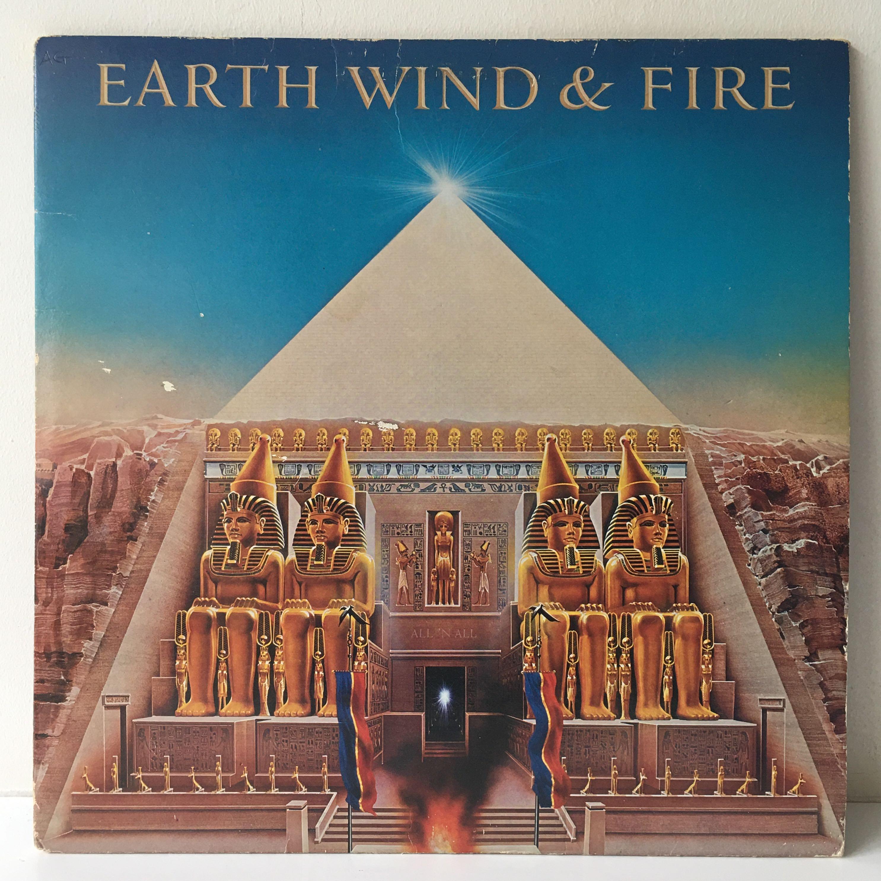 Earth Wind Fire All N All 1977 Us Original In Gatefold Sleeve Vinyl Is Vg To Excellent Vinyl Record Hobbies Toys Music Media Vinyls On Carousell