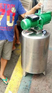 Water pump with water tank we deliver