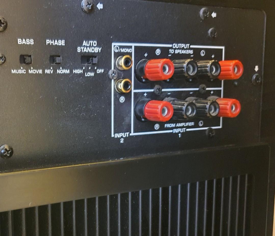 Yamaha Subwoofer YST SW320, Audio, Soundbars, Speakers & Amplifiers on