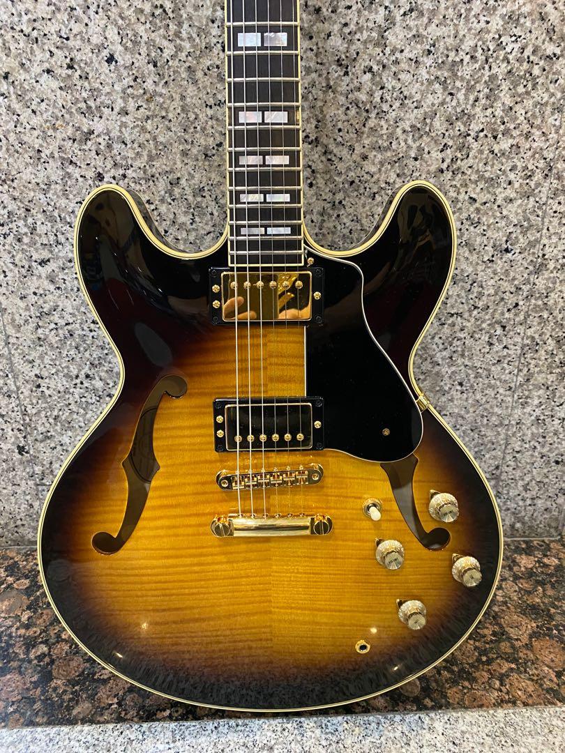 Yamaha SA2200 Semi Hollow Electric Guitar (Made in Japan), Music