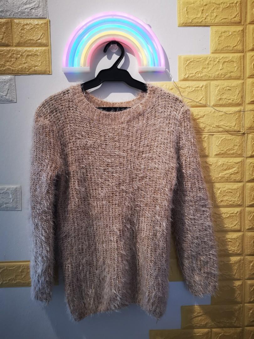 Zaful rainbow sweater sales