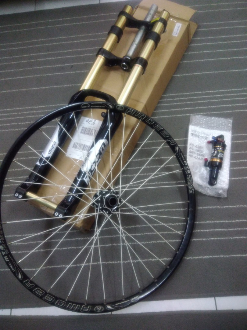 zoom triple clamp forks