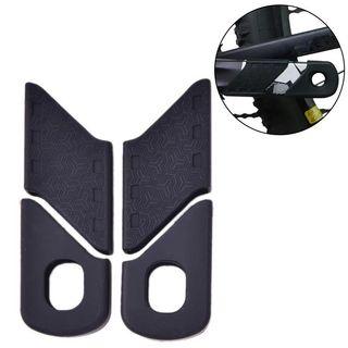 4PCS Bicycle Crank Protector Sleeve Arm Boots Mountain Bike Accs Silicone Case