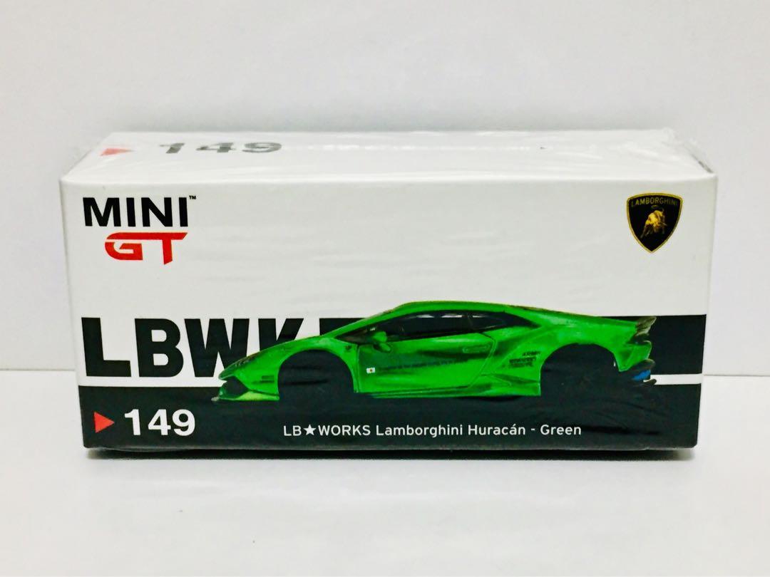 全新未開封minigt No 149 Scale 1 64 合金車仔lb Works 林寶堅尼lamborghini Huracan Green 右軚版 玩具 遊戲類 玩具 Carousell