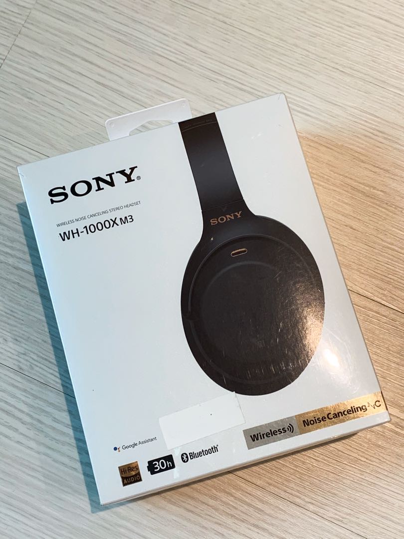 全新NEW 行貨Sony WH-1000XM3 (未開封）, 錄音器材, 耳機- Carousell