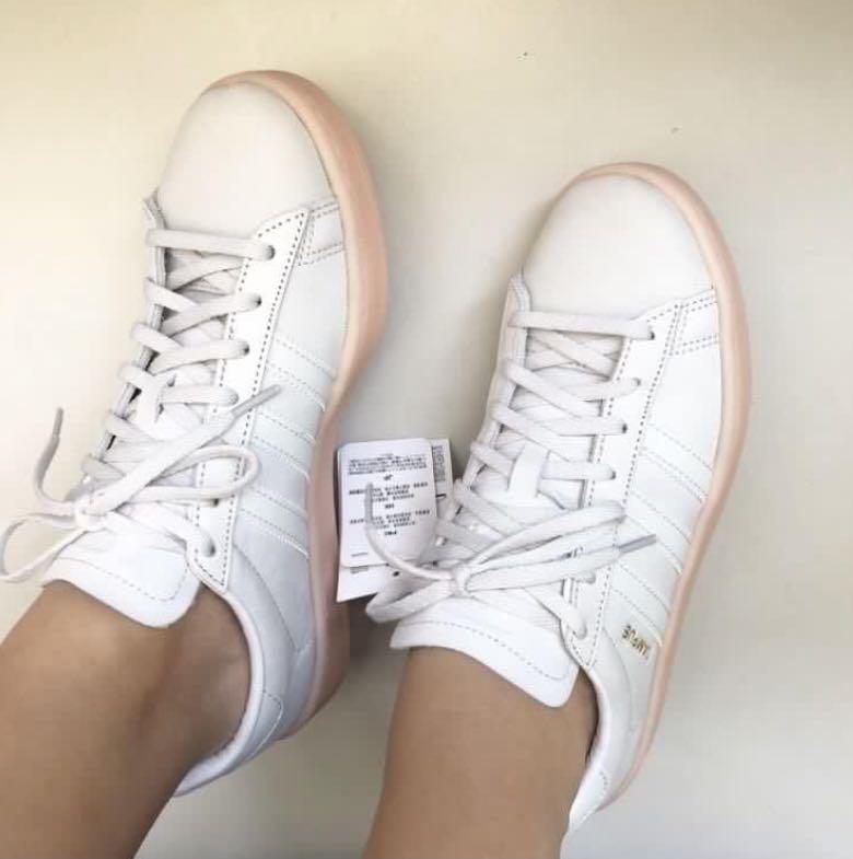 adidas campus (icy pink), Women's Fashion, Shoes, Sneakers on Carousell