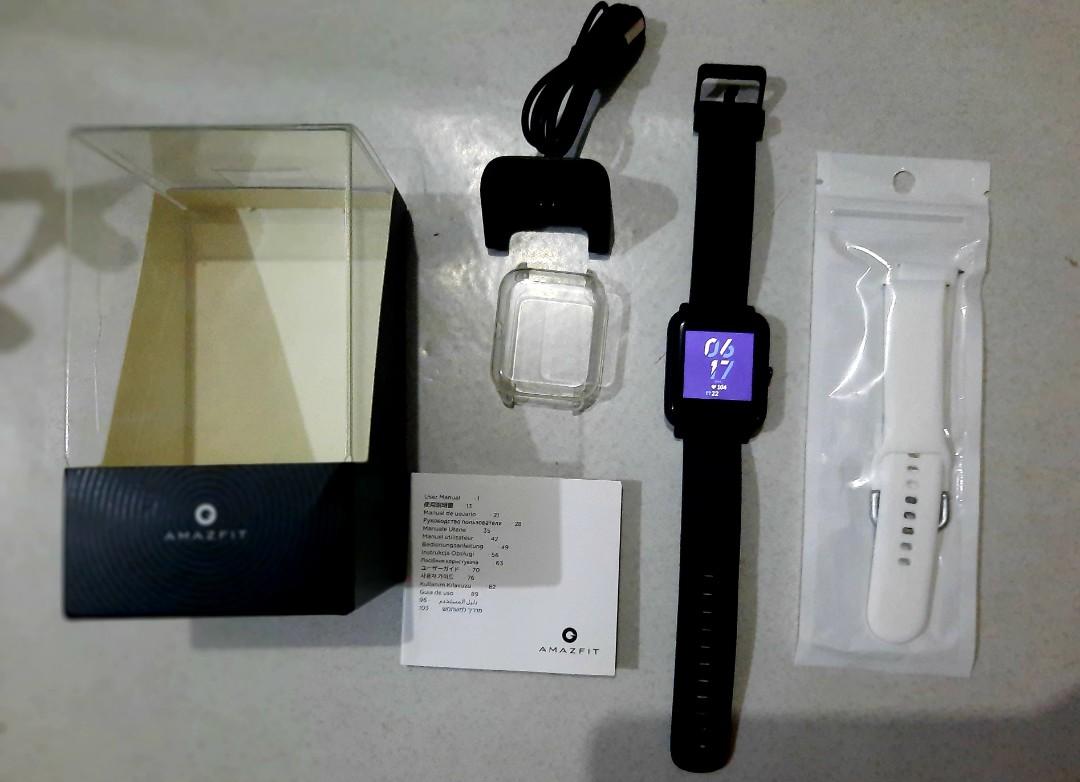 Amazfit Bip Lite Mobile Phones Gadgets Wearables Smart Watches On Carousell
