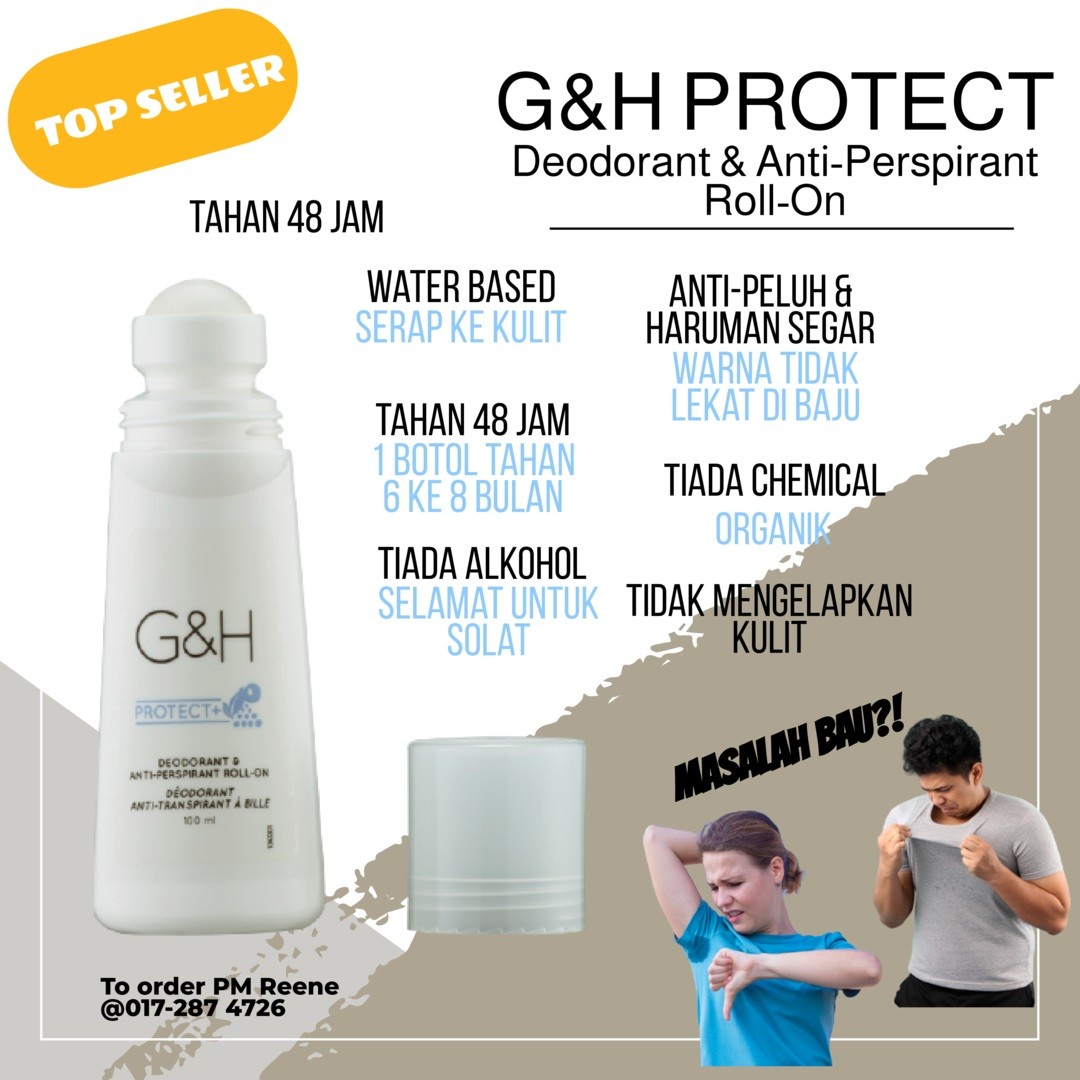Amway G H Protect Deodorant Health Beauty Skin Bath Body On Carousell