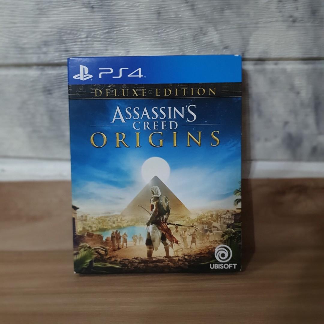 Assassin S Creed Origins Deluxe Edition Ps4 Toys Games Video Gaming Video Games On Carousell