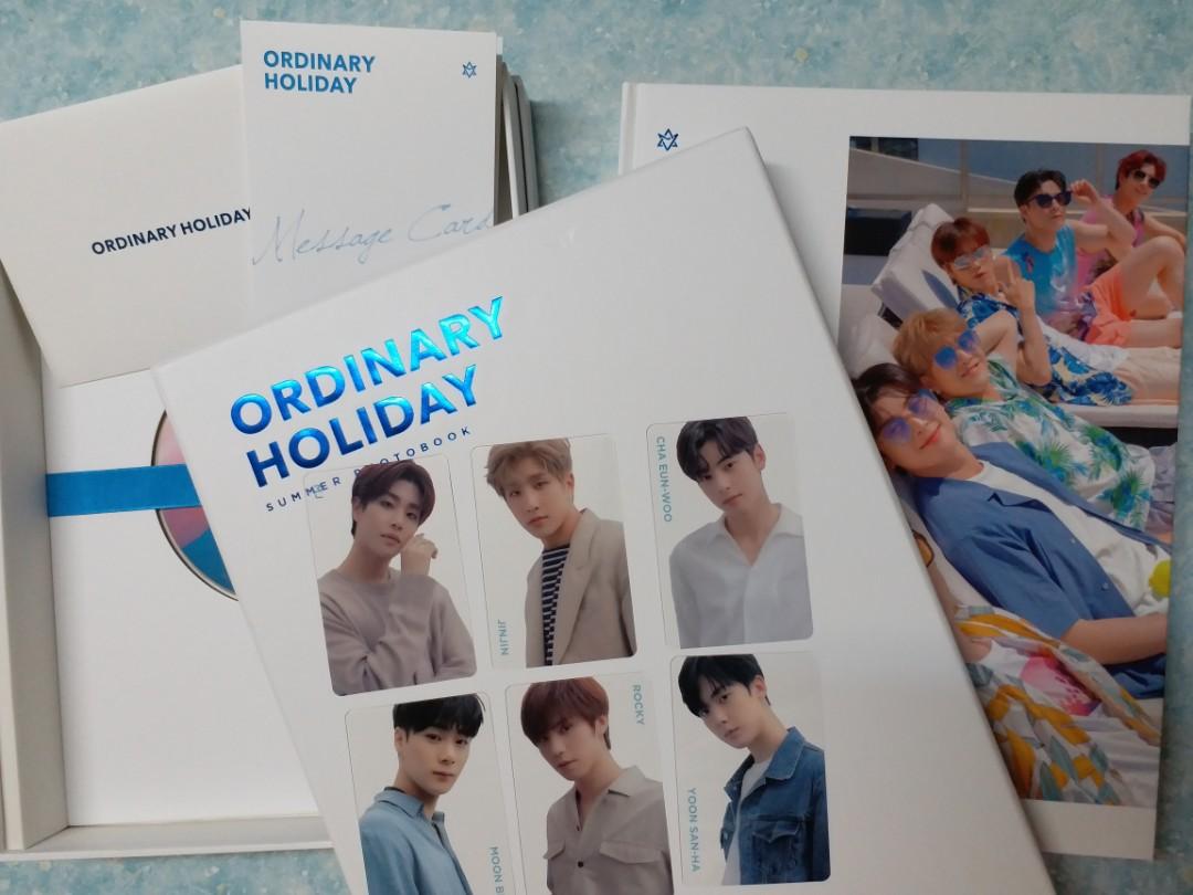 Astro ordinary holiday Photobook, 興趣及遊戲, 收藏品及紀念品, 韓流 