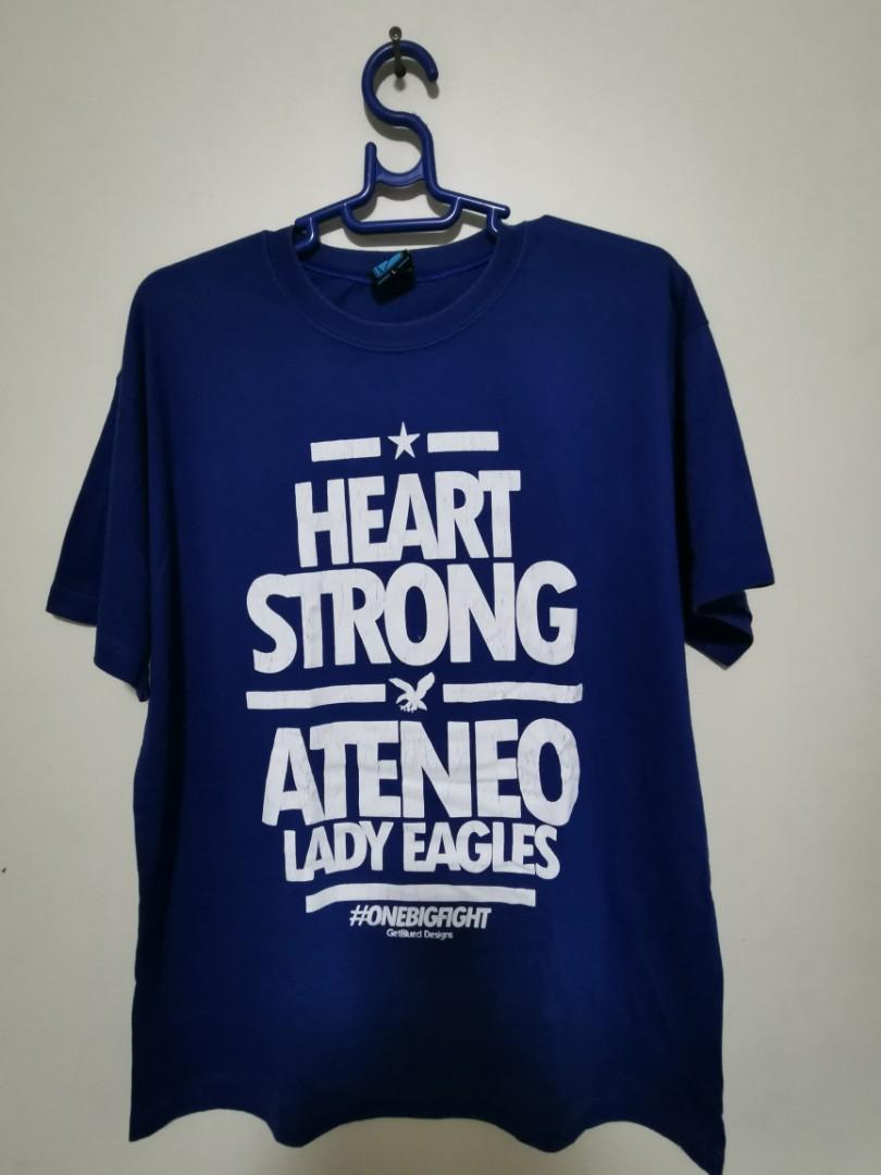 Ateneo Heart Strong Lady Eagles Men s Shirt Large Men s Fashion