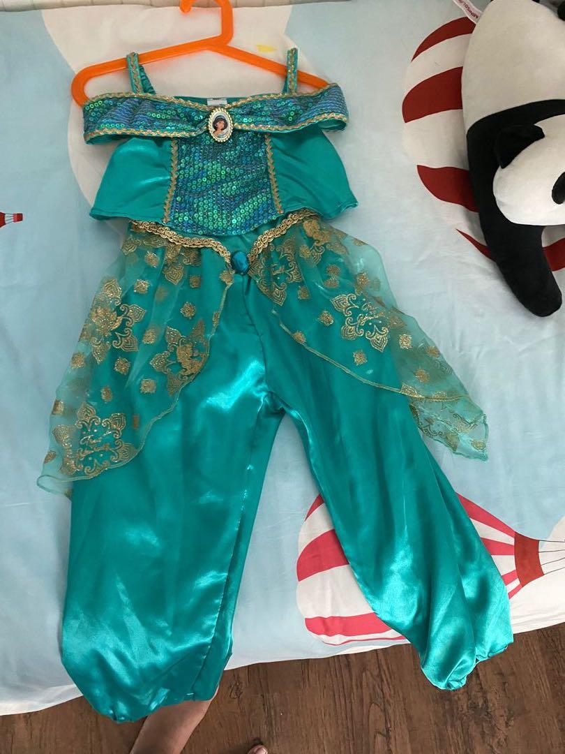 Authentic Disney Princess Jasmine Costume Free Delivery Babies Kids Girls Apparel 4 To 7 Years On Carousell