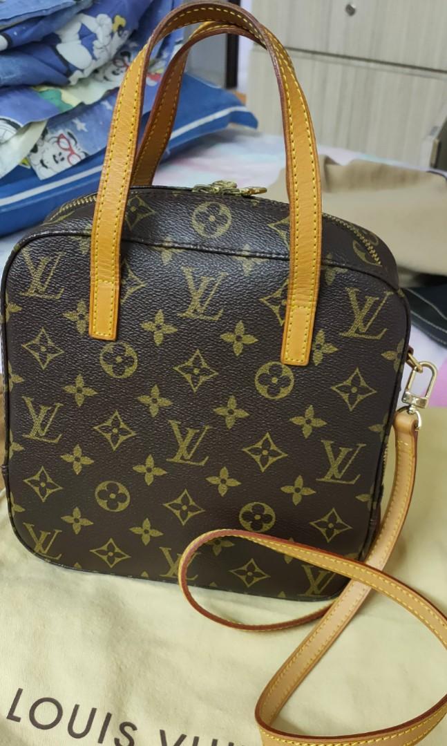 Louis Vuitton Monogram Spontini 2 Way Hand Bag AR0061 – Exchange
