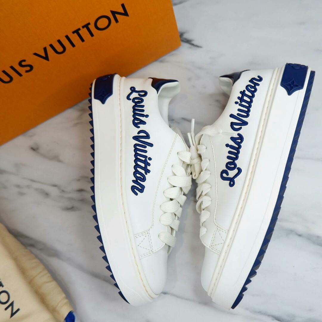 Louis Vuitton Time Out Sneaker, White, 41