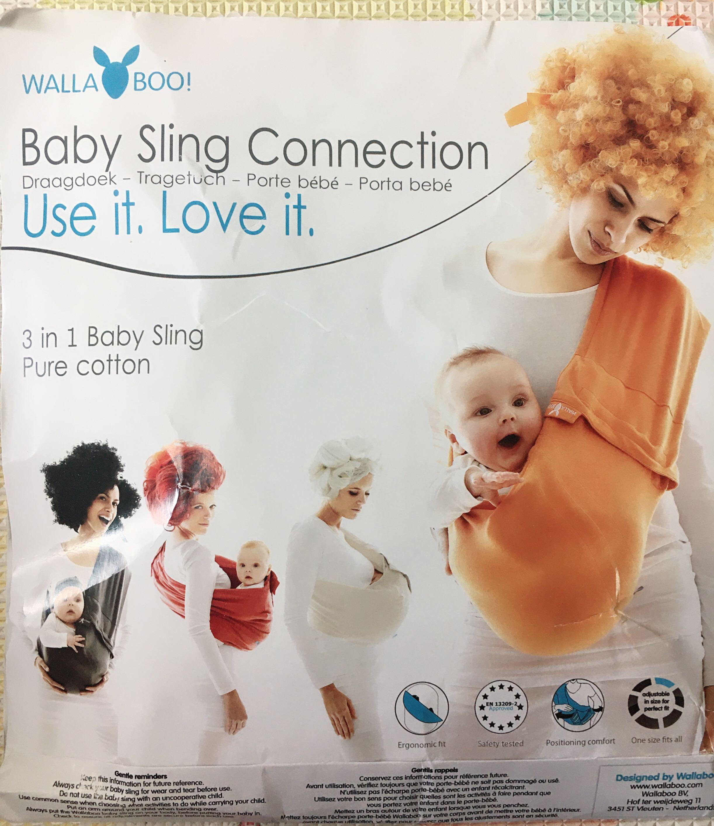 Wallaboo sales baby sling