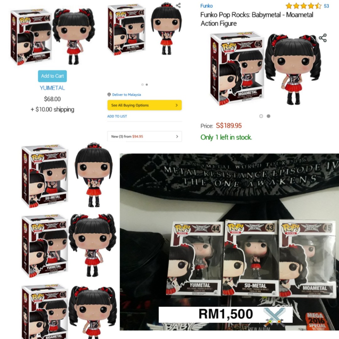 babymetal funko pop