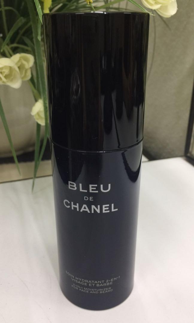 Bleu de Chanel 2 in 1 Moisturizer, Beauty & Personal Care, Fragrance &  Deodorants on Carousell