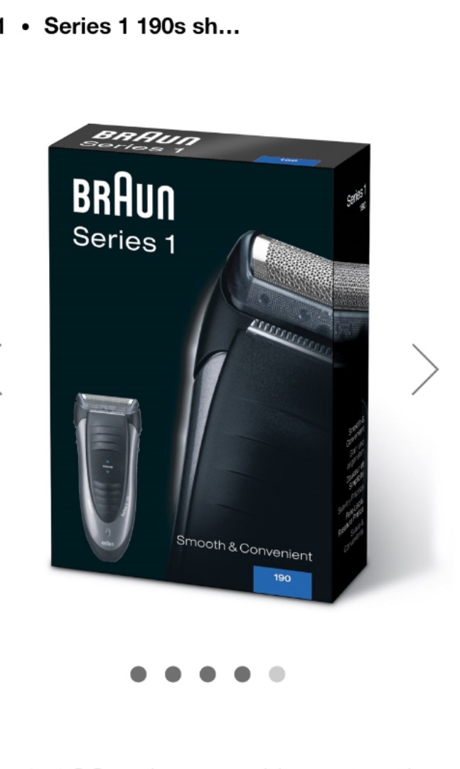 Braun Shaver, Beauty & Personal Care, Men's Grooming on Carousell