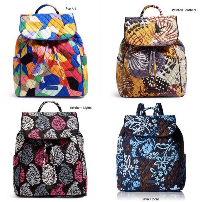 vera bradley drawstring backpack