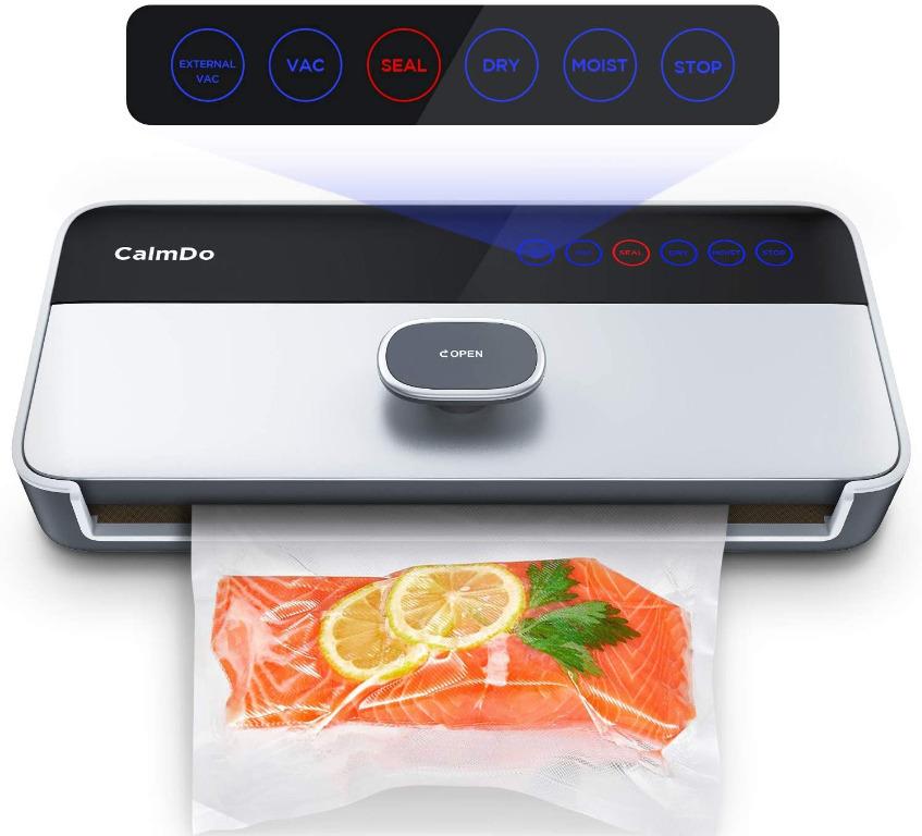 Calmdo Full Automatic Vacuum Sealer Machine with Cutter, Vacuum