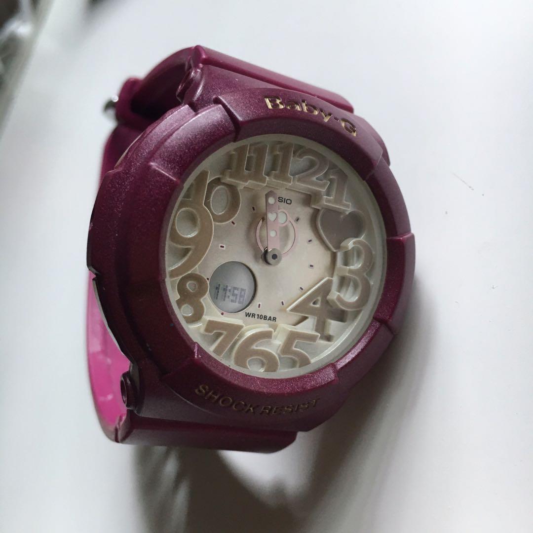Casio Baby G Maroon Dark Pink 5194 BGA 131