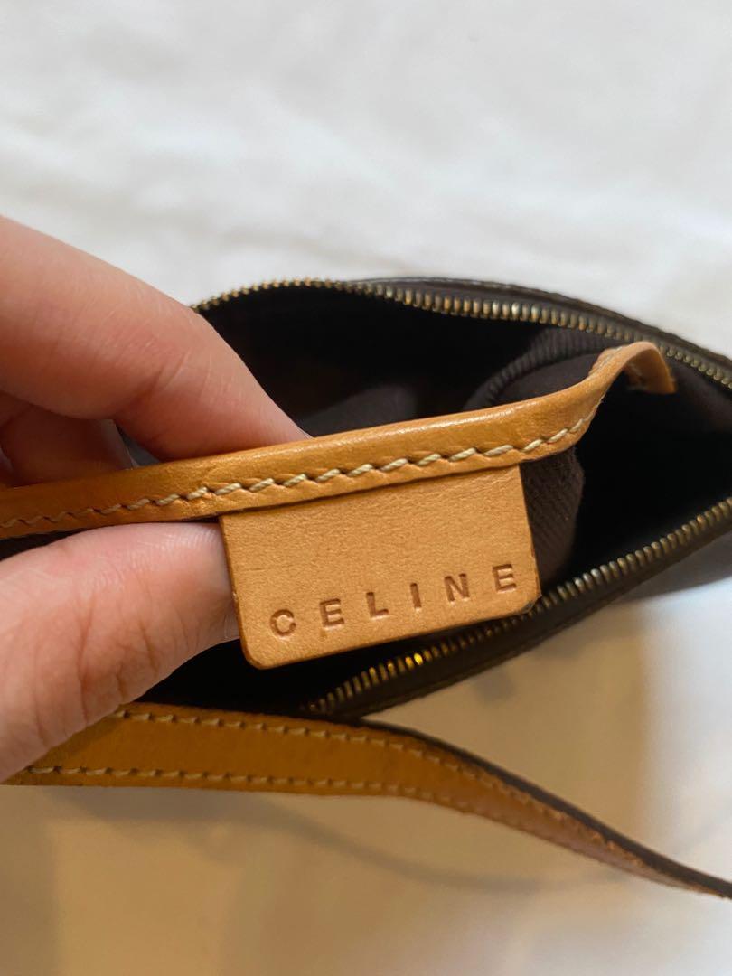 Celine Vintage Macadam Baguette/Pochette, Luxury, Bags & Wallets on  Carousell