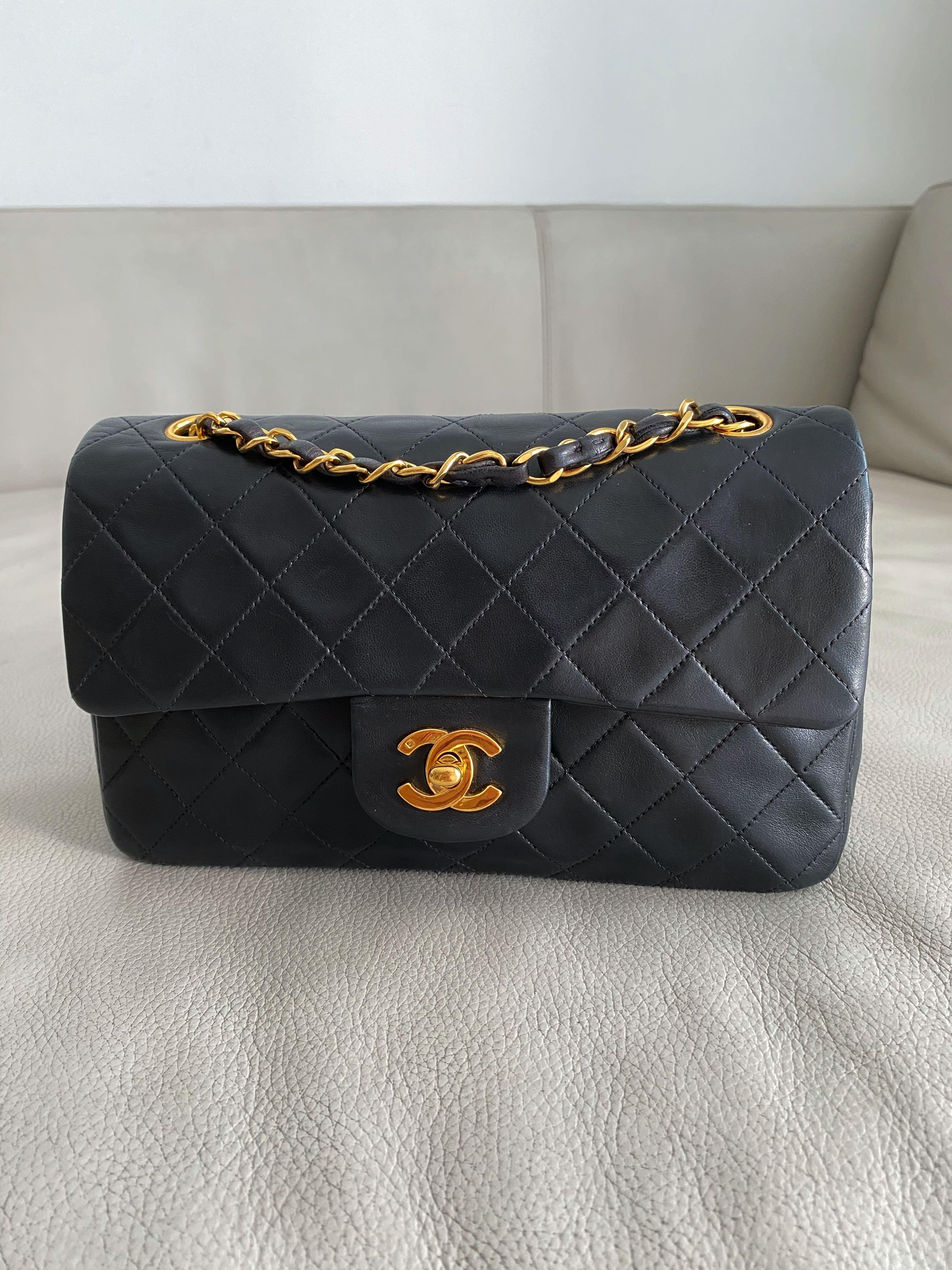 Chanel Chevron Small Classic Flap Bag  Bragmybag