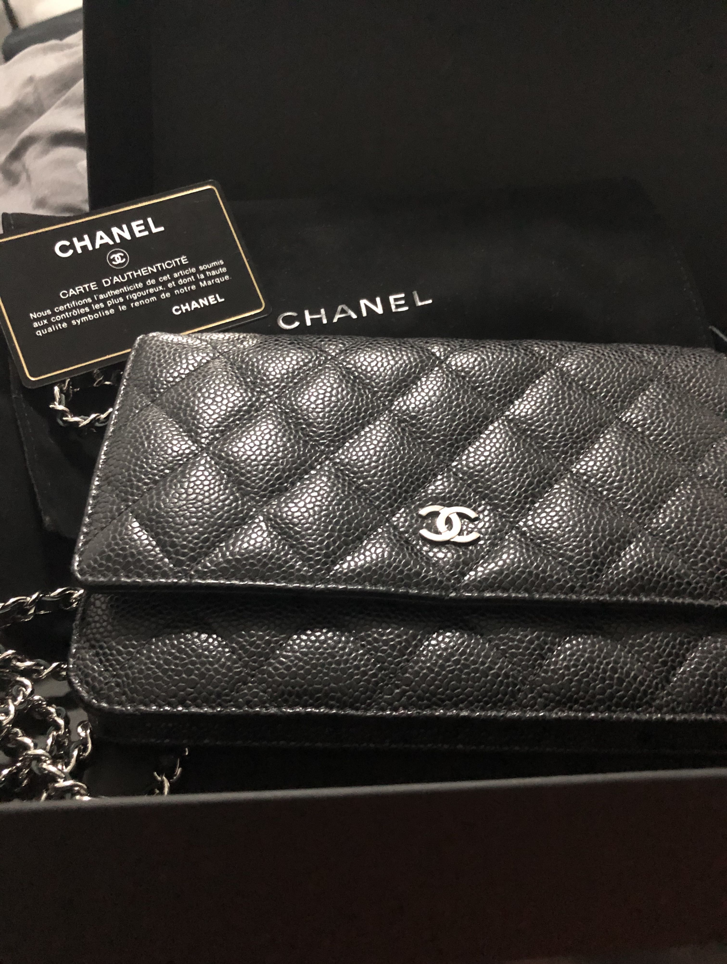 chanel wallet on chain hk