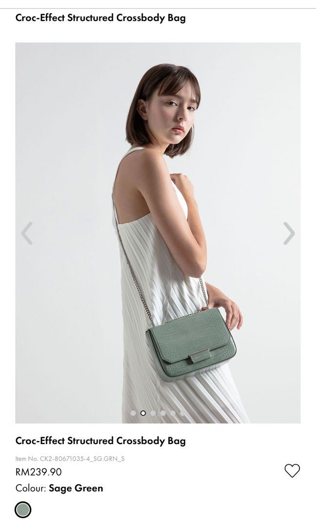 Charles and keith structured cheap crossbody bag