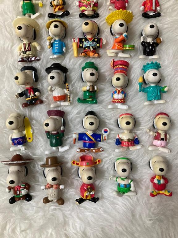 Snoopy mcdonalds toys 1999 top
