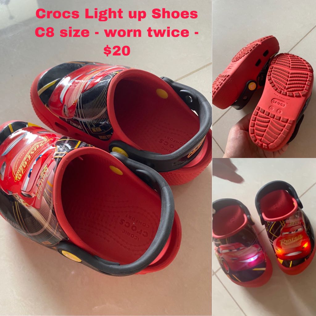 Crocs Cars Light up shoes, Babies 