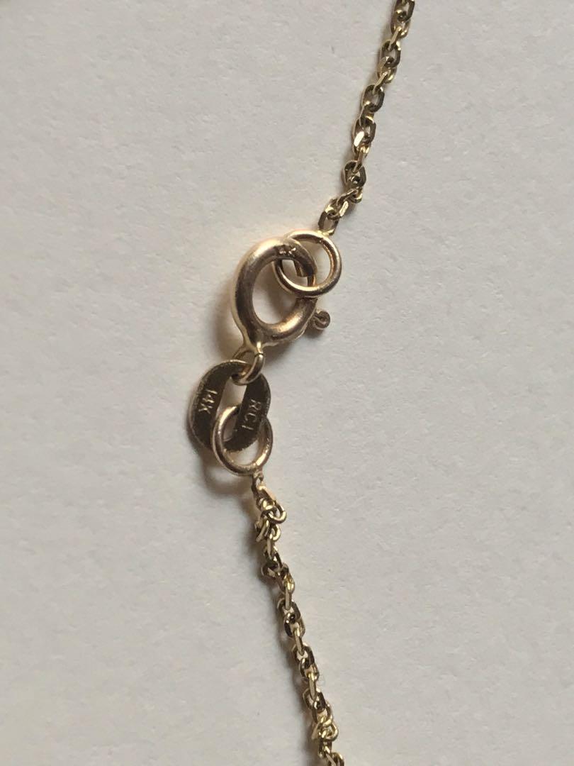 Designer signed RCI 14k yellow gold 