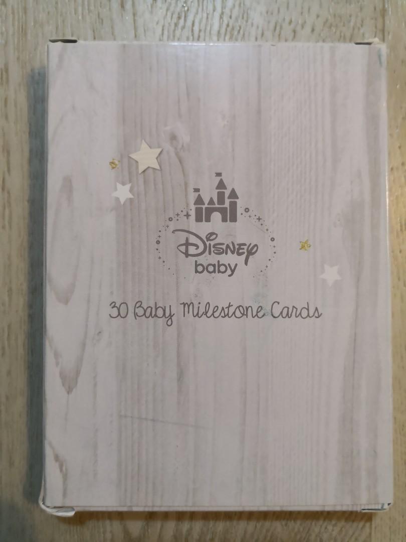 disney magical beginnings baby milestone cards