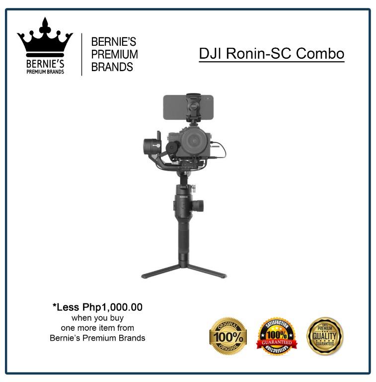 DJI Ronin-SC Combo (Category: Gimbals & Stabilizers ) located in Pasay City. Submitted by premiumbrands (Listing ID 1036774373, Image 1). Description: 100% Certified Original/Genuine product. Everything is brand new, and factory sealed. Available, and ready for FREE delivery via LBC Hong Kong (3-7 days LBC schedule). Check out our FACEBOOK pages: Bernie's Premium Brands - Gadgets Bernie's Premium Brands – Women .