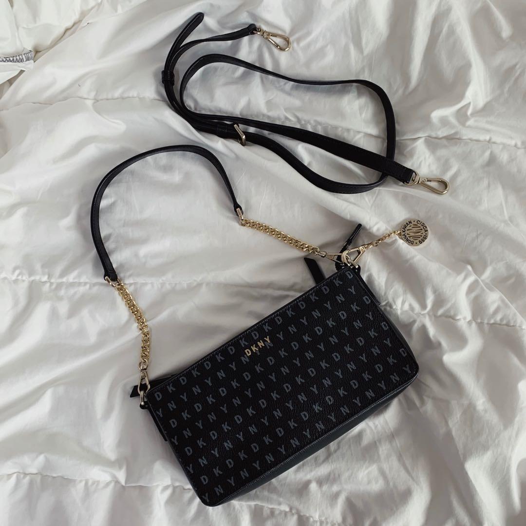 dkny small black purse