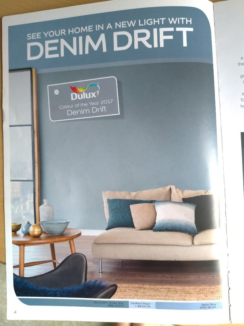 Dulux "Denim Drift" indoor paint, Everything Else on Carousell