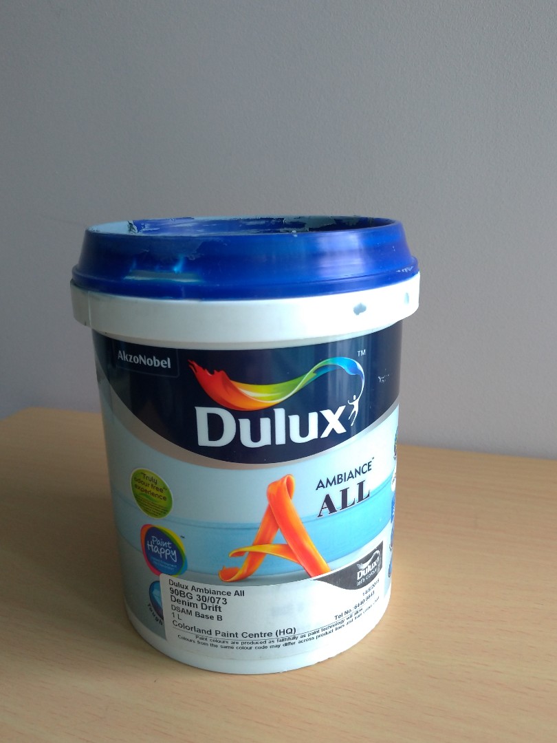 Dulux "Denim Drift" indoor paint, Everything Else on Carousell