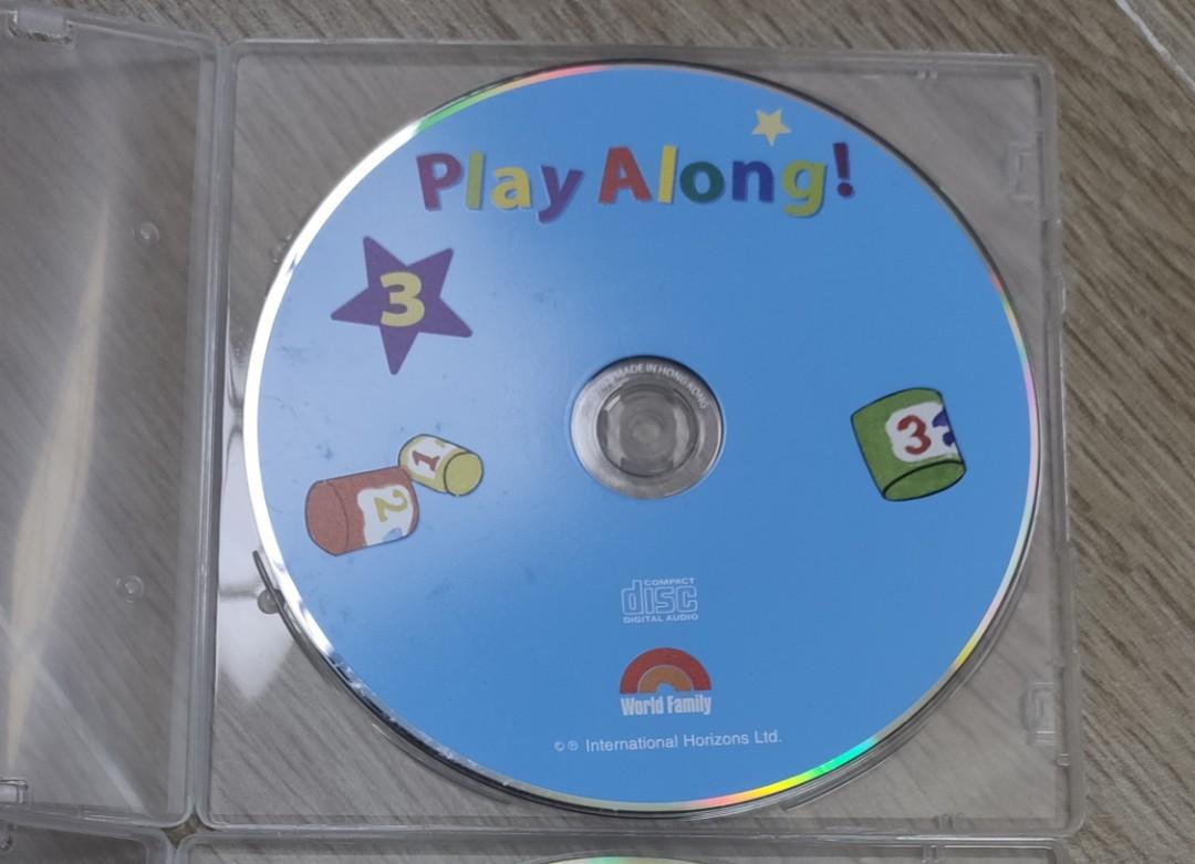未開封有】DWE Play Along! 123 DVD CD-