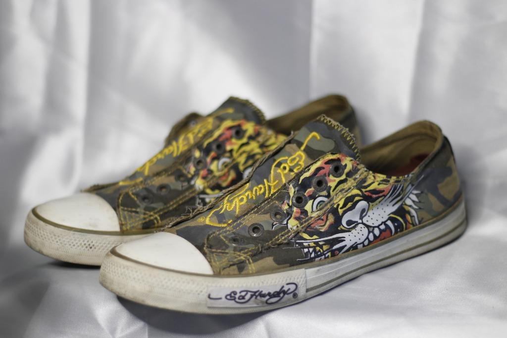Ed hardy tiger shoes top