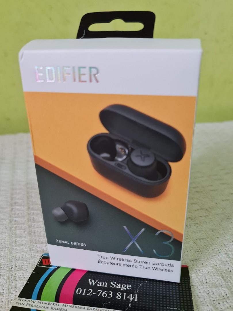 edifier x3 true wireless stereo earbuds