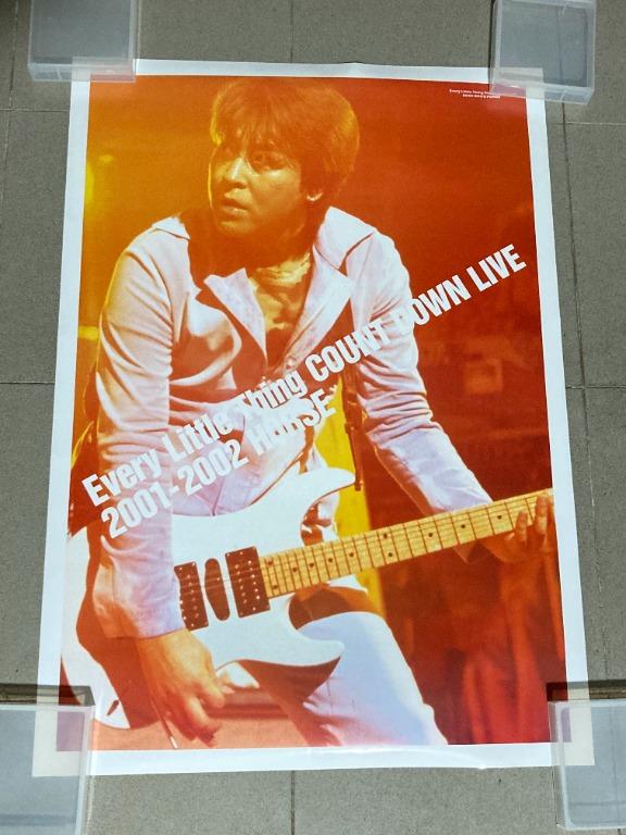 Elt Every Little Thing Count Down Live 2001 2002 Horse Poster 演唱會海報1 Set 2張 日本明星 Carousell