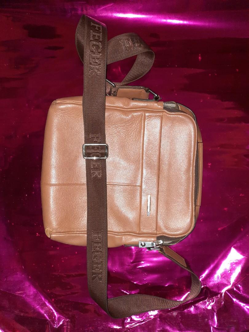 Feger leather sling bag for sale Men s Fashion Bags Sling Bags on Carousell