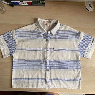 Flannel Crop Top