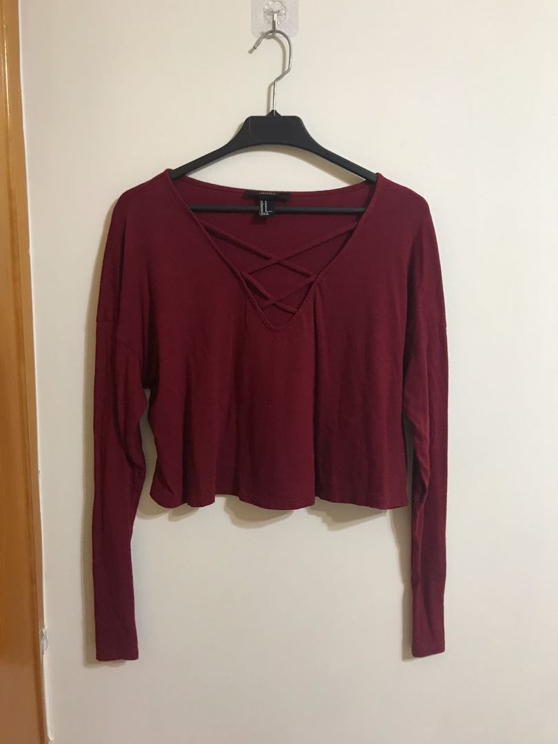 forever 21 long sleeve top