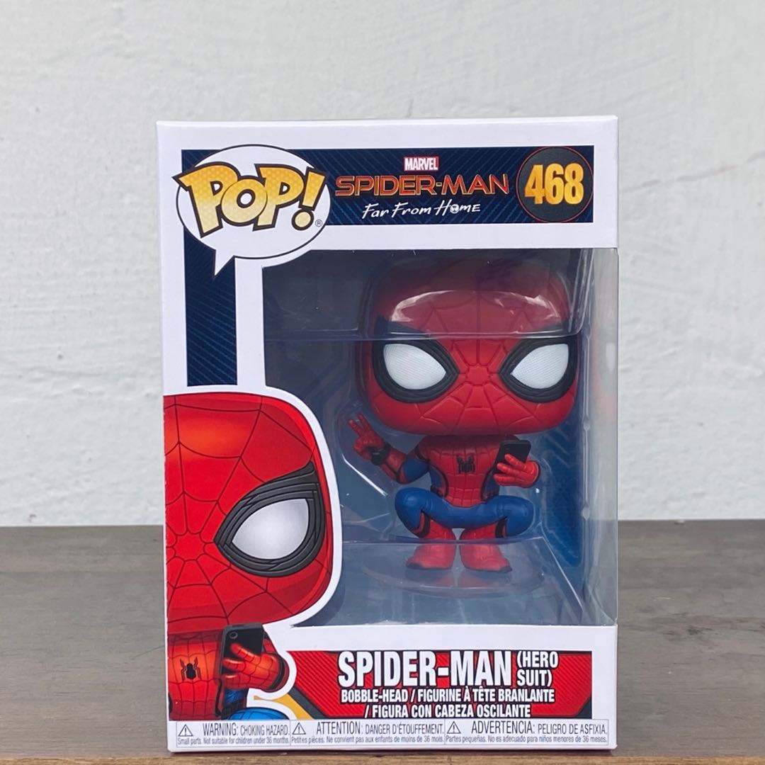 Funko Pop Spiderman Hero Suit FFH 468 Hobbies Toys Toys