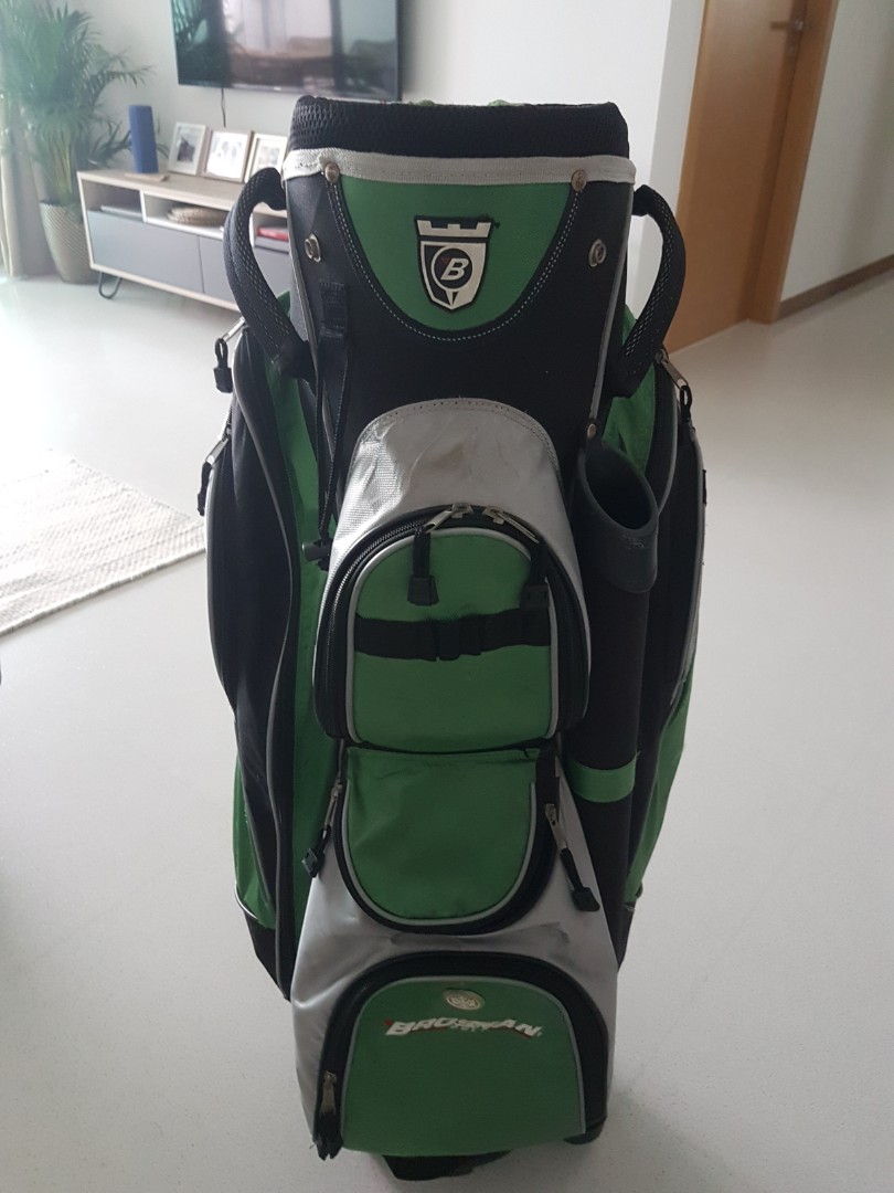 Golf bag Brosnan, Sports Equipment, Sports & Games, Golf on Carousell