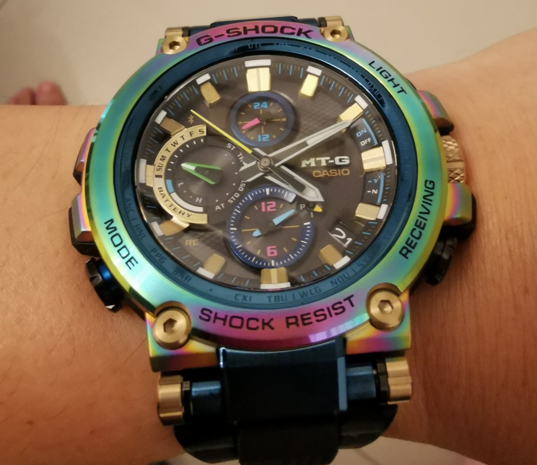 G Shock MTG B1000 RB 2A Japan Edition 20th Anniversary Limited