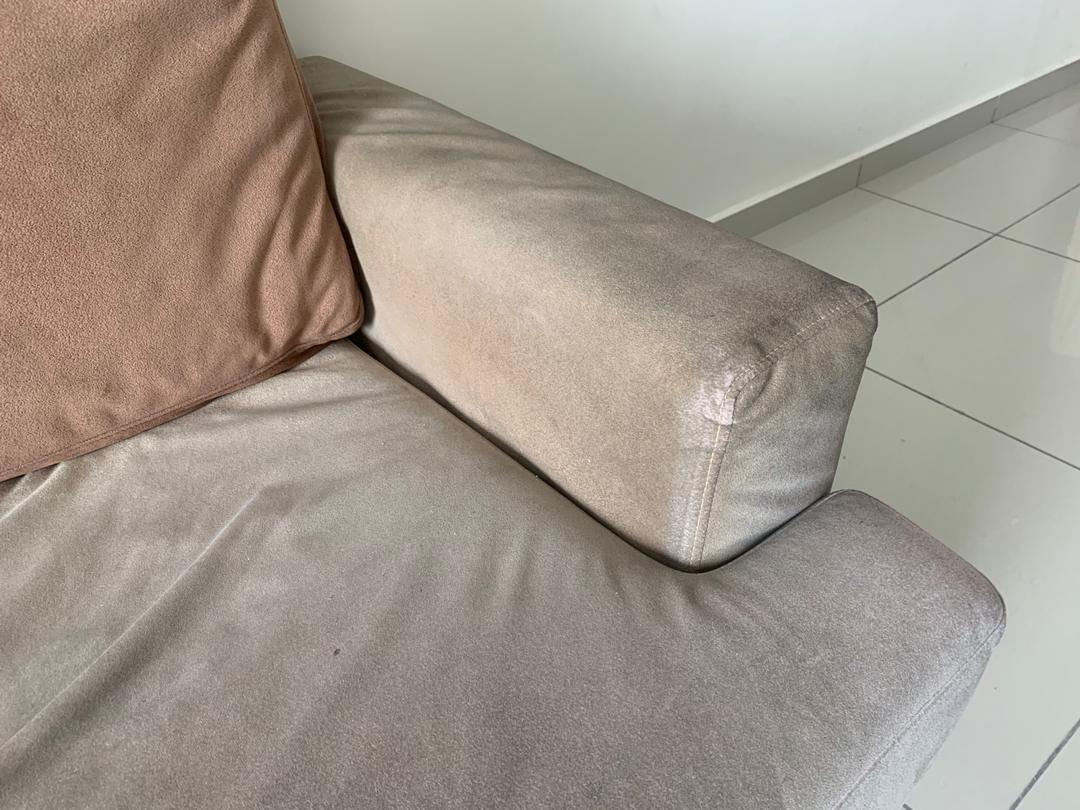 Harvey Norman Sofa L shape, Furniture & Home Living, Home Decor