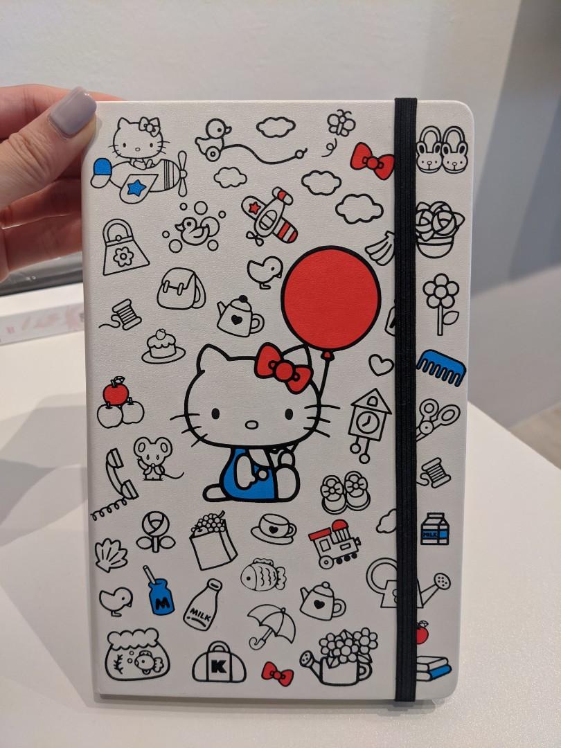 Hello Kitty Moleskin Notebook, Hobbies & Toys, Stationery & Craft