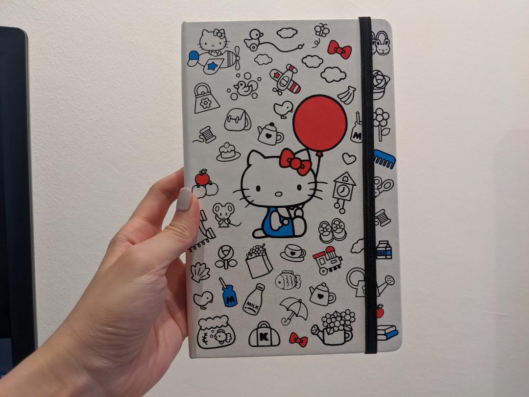 Hello Kitty Moleskin Notebook, Hobbies & Toys, Stationery & Craft
